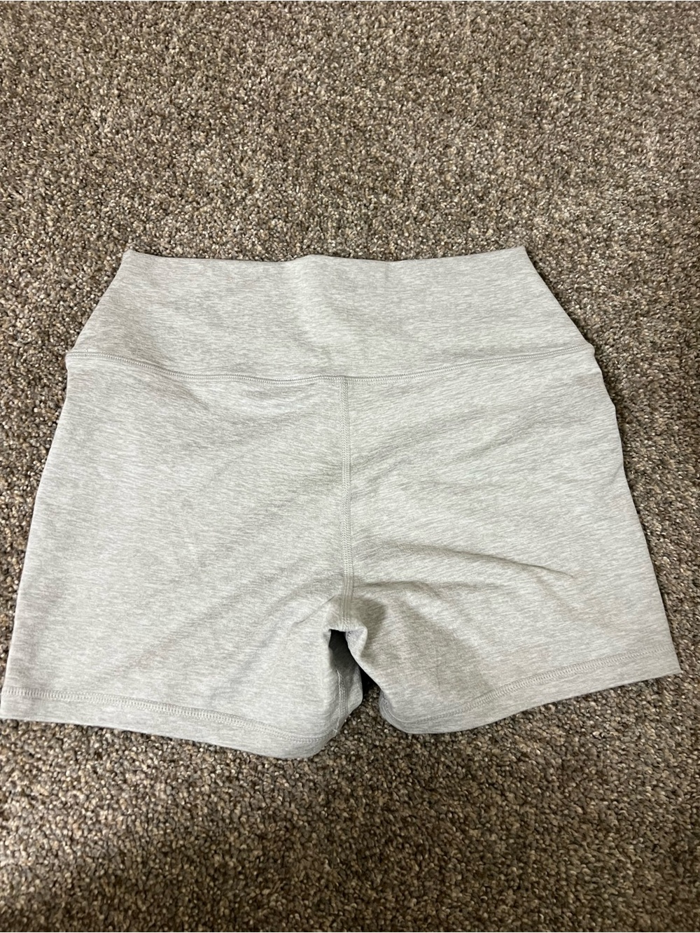 SET Active Light Gray Crop Tank & Shorts - Picture 7 of 7